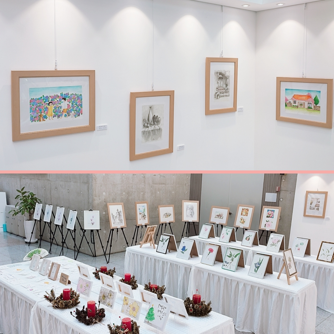 선산도서관 문화강좌 수강생 작품 전시회 개최( ~ 11/30) 첨부 이미지